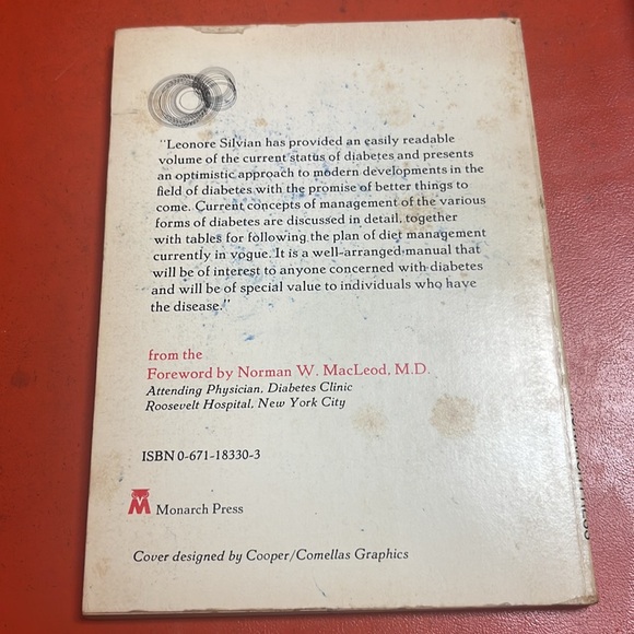 Vintage 1977 Understanding Diabetes paperback book by Leonore Silvian - Picture 2 of 6